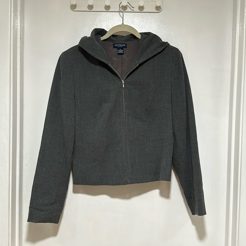 Hooded blazer by Ann Taylor size 4